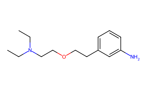 Aniline, m-(2-(2-(diethylamino)ethoxy)ethyl)- 25890-96-4